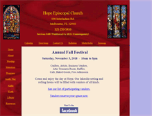 Tablet Screenshot of hopeepiscopalchurch.org